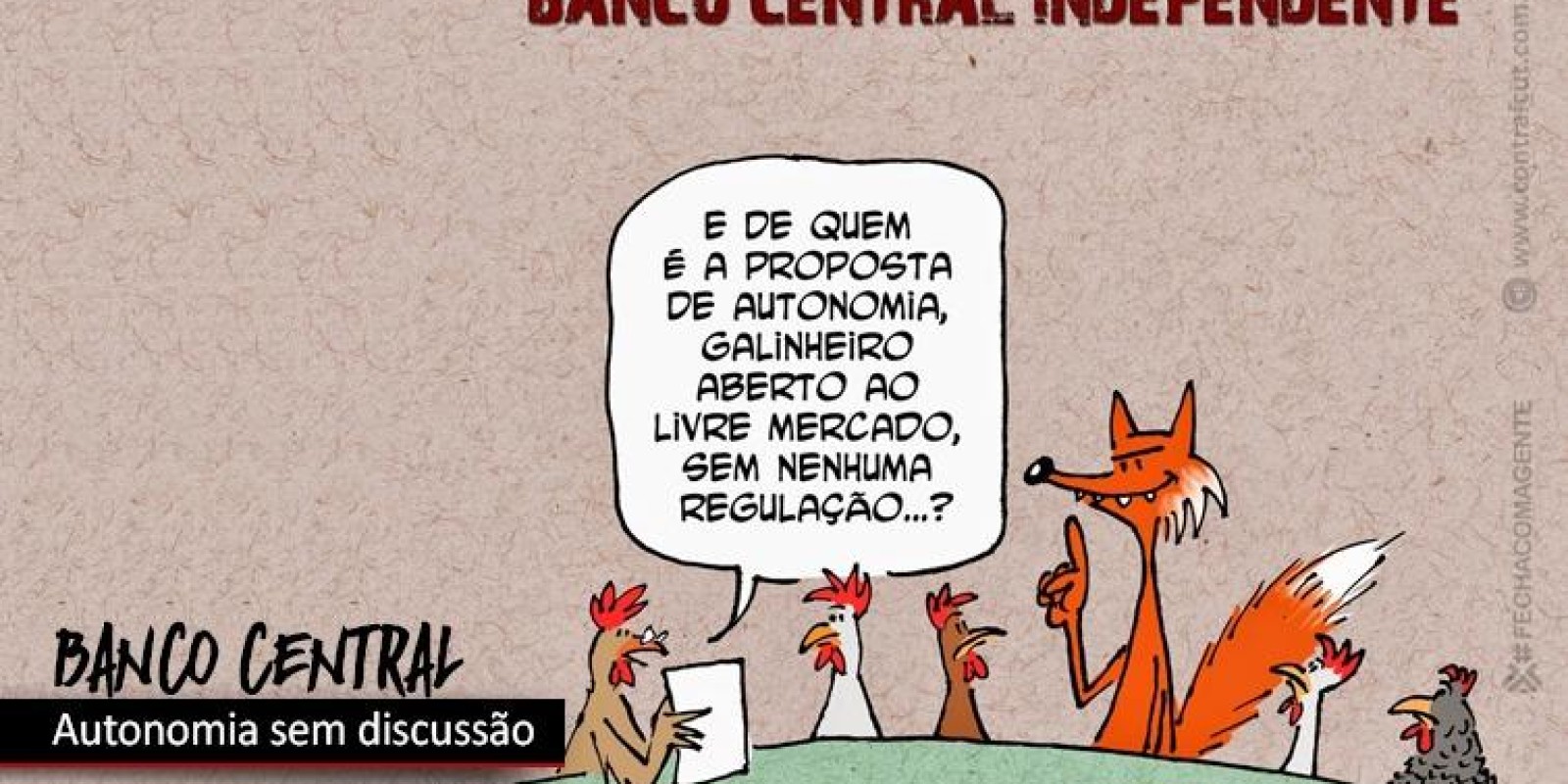 Governo quer aprovar autonomia do BC sem discussão