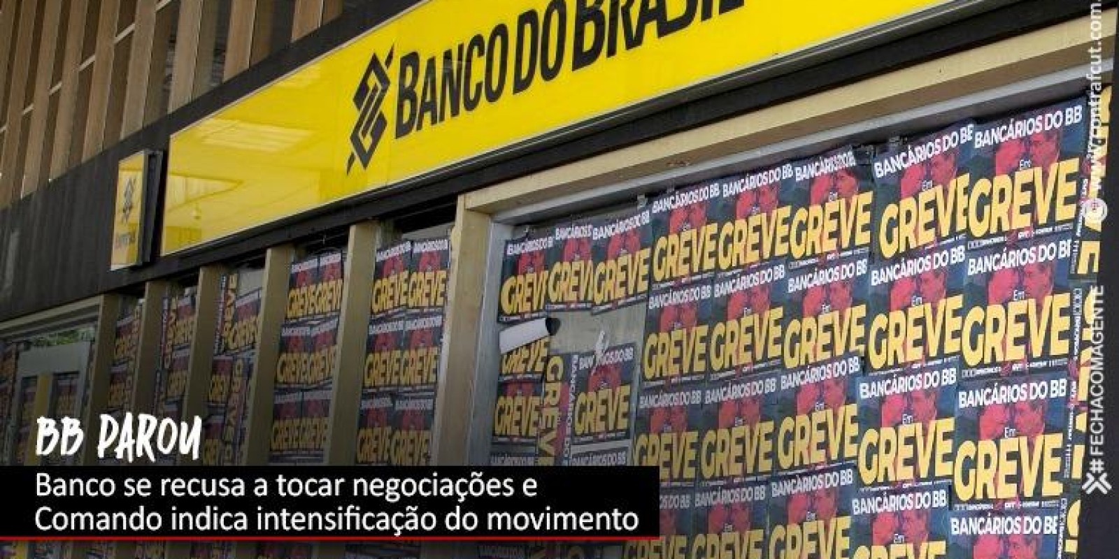 Plenárias nesta 5ª feira (11) organizarão manifestações no BB