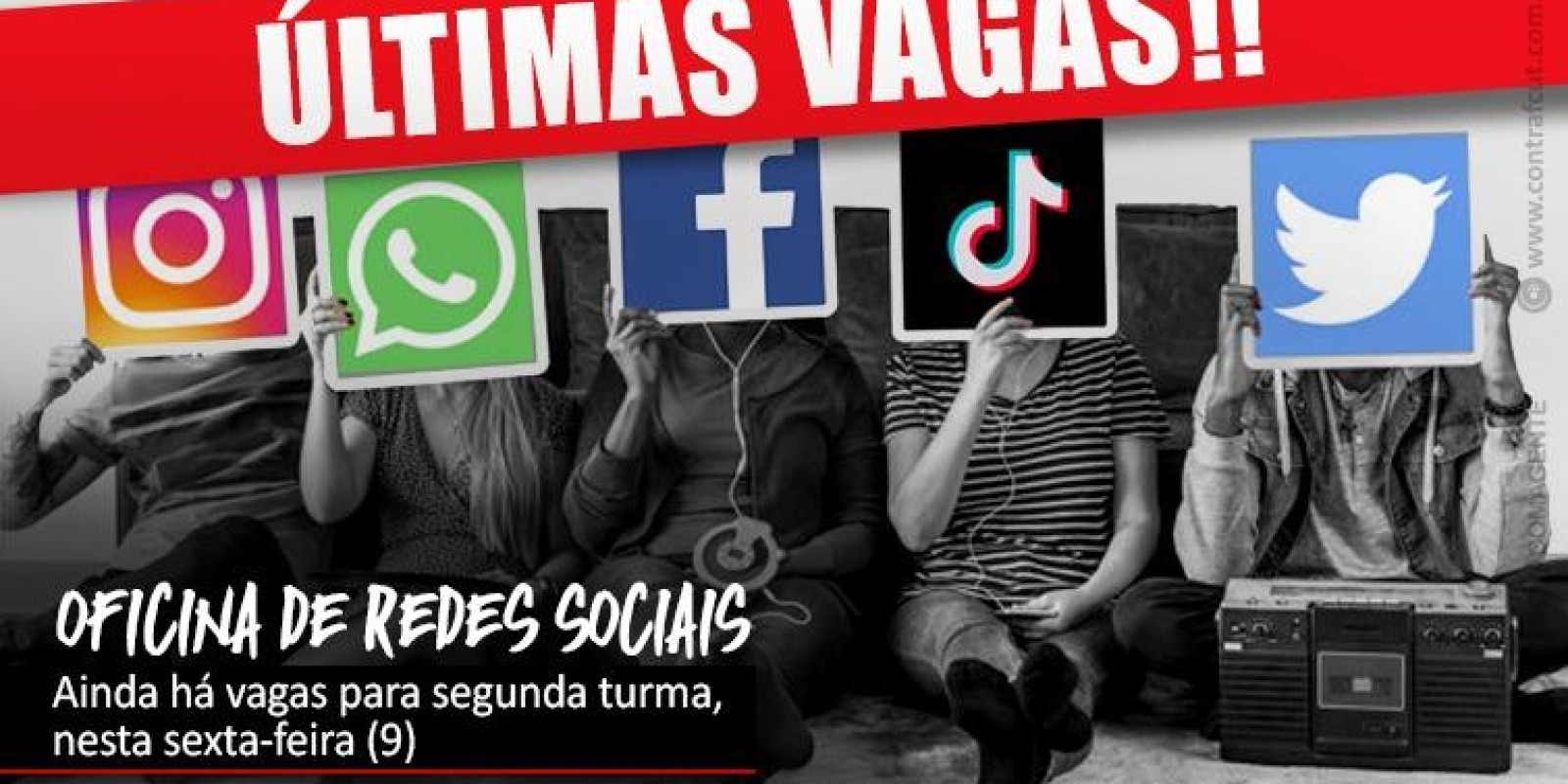 Primeira turma faz a oficina de redes sociais da Contraf-CUT