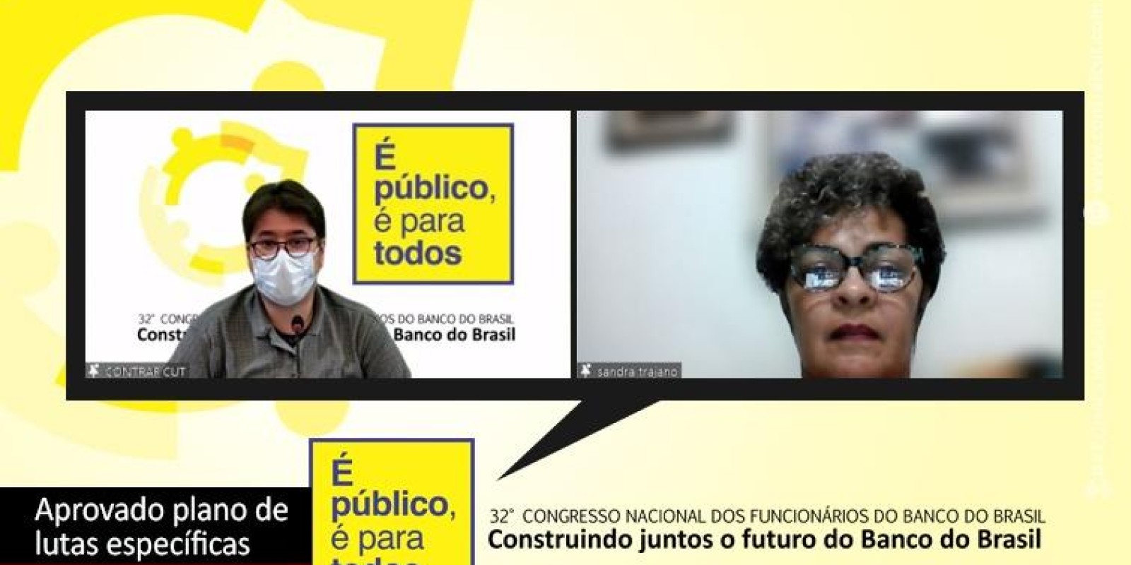 Definição de plano de lutas encerra 32º CNFBB