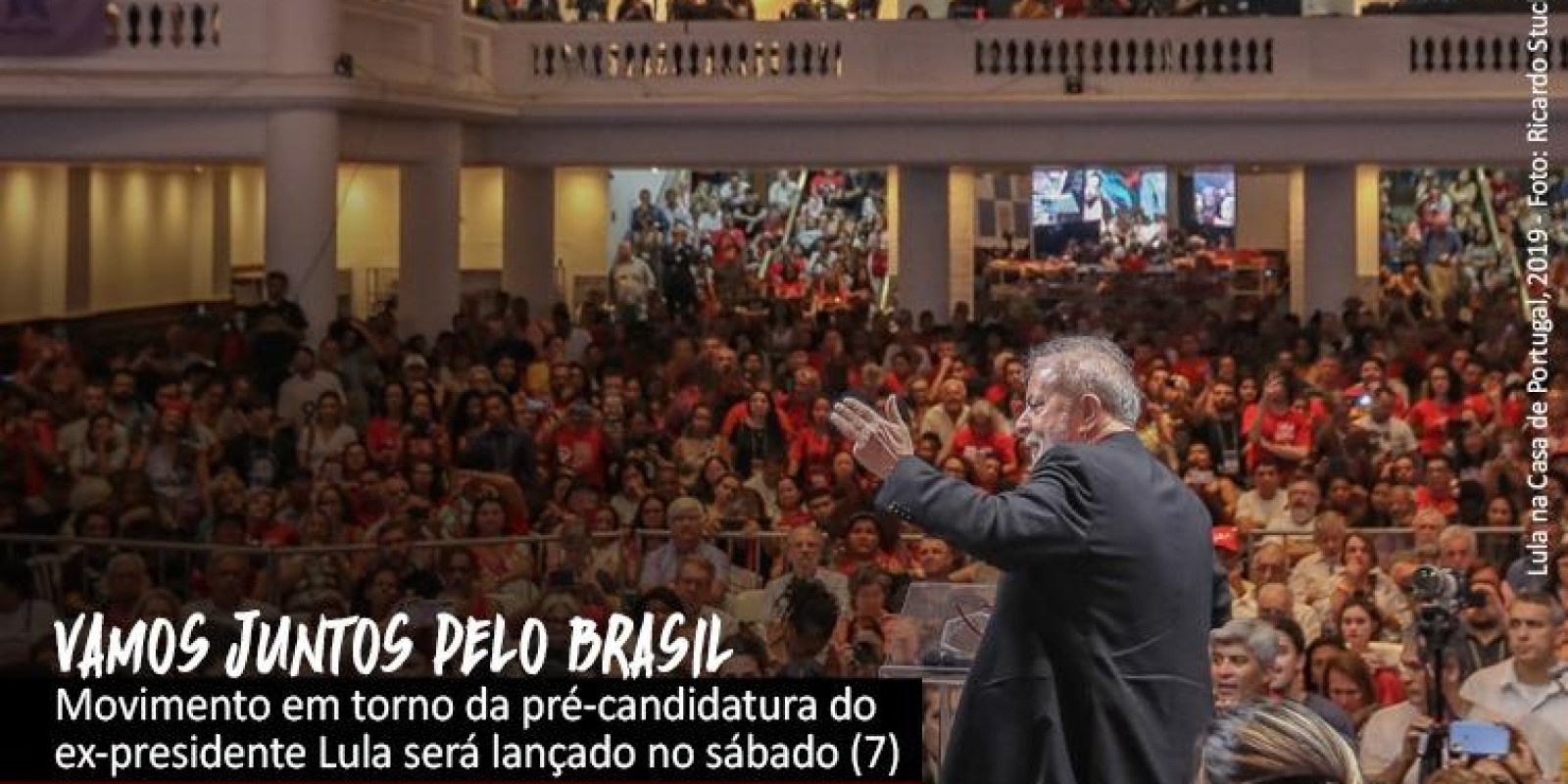 Centrais sindicais, movimentos sociais e partidos políticos se unem pela reconstrução do Brasil