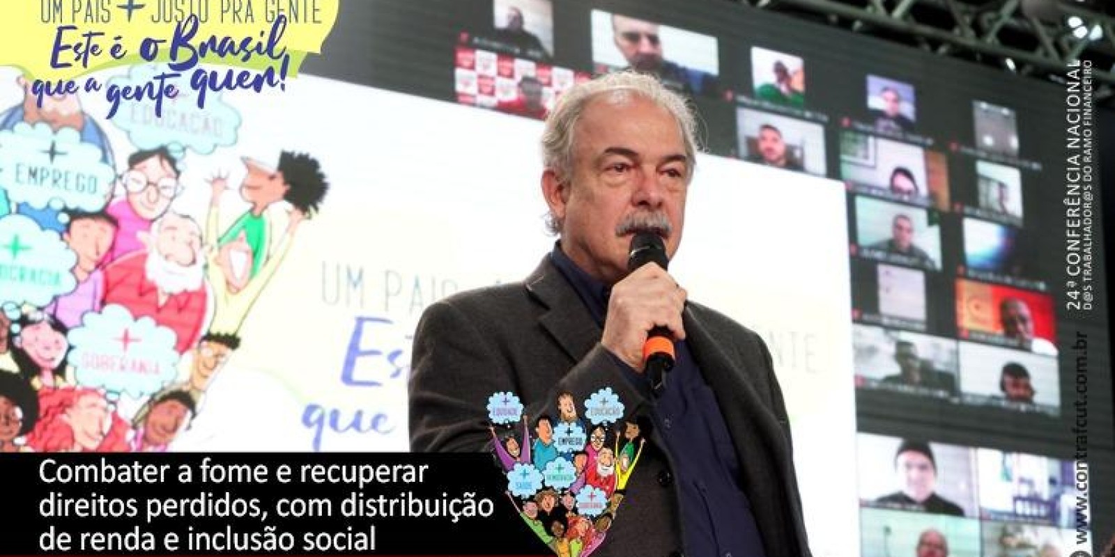 Aloizio Mercadante: a esperança tem de vencer o ódio