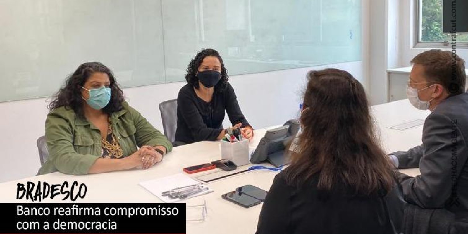 Bradesco reafirma compromisso com a democracia
