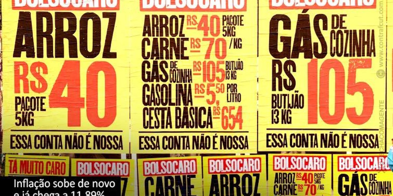 Inflação de junho sobe e acumula alta de 11,89% em 12 meses