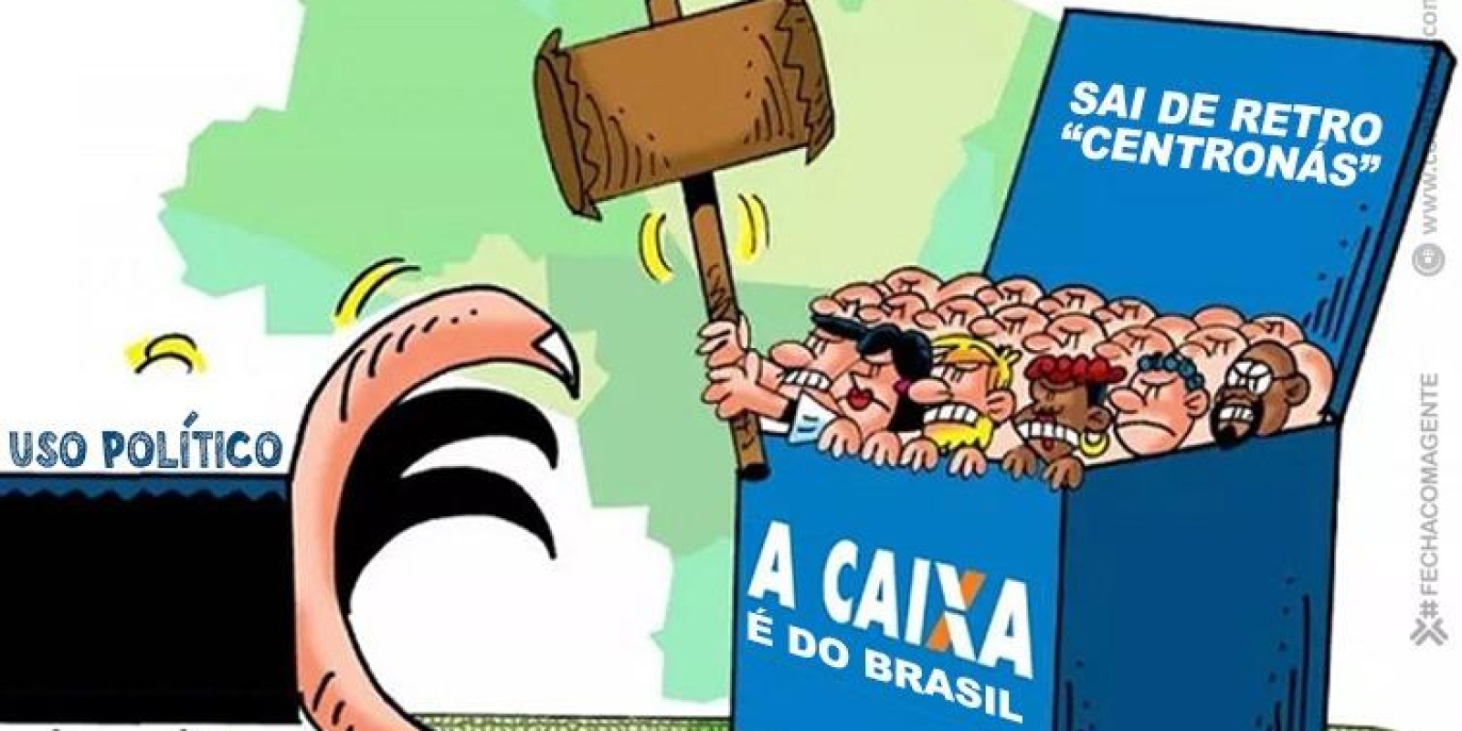 Caixa é do povo, Caixa é do Brasil