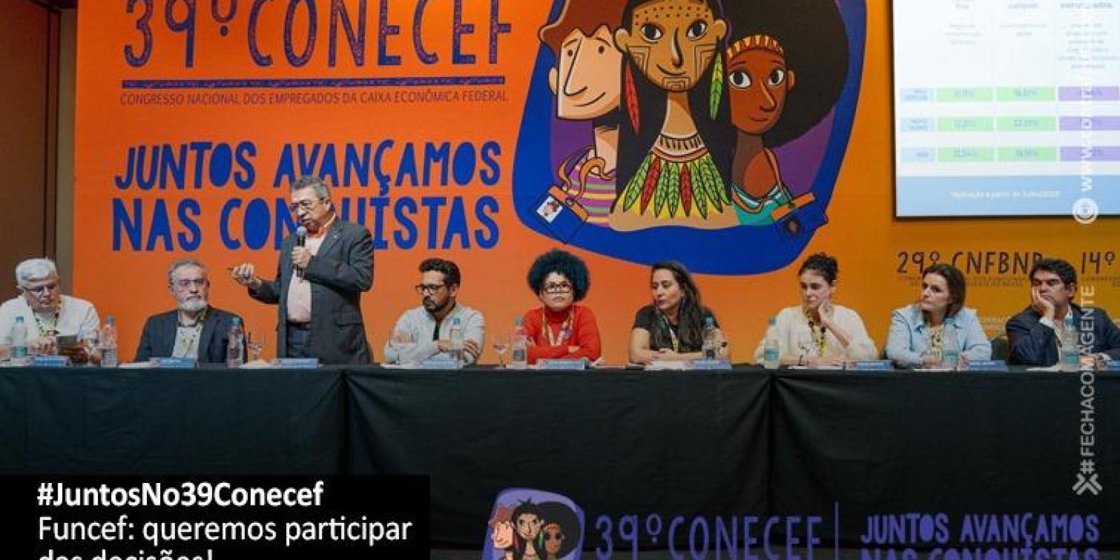 39º Conecef cobra participação nas decisões da Funcef