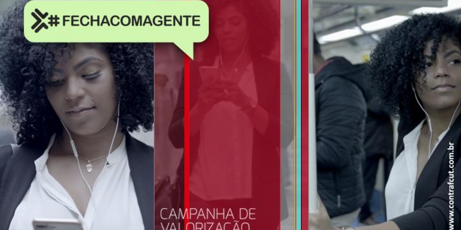 Contraf-CUT lança Campanha #FechaComAGente