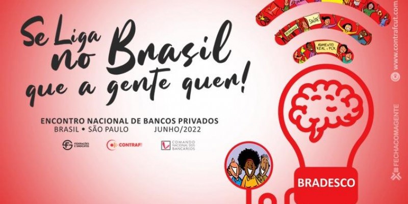 Bancários do Bradesco realizam encontro nacional nesta quinta-feira (9)