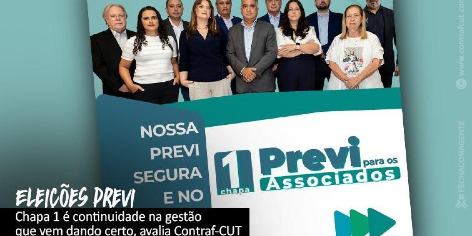 Prevf SEEB Macaé apoia Chapa 1 “Previ para os associados” nas eleições Previ ...