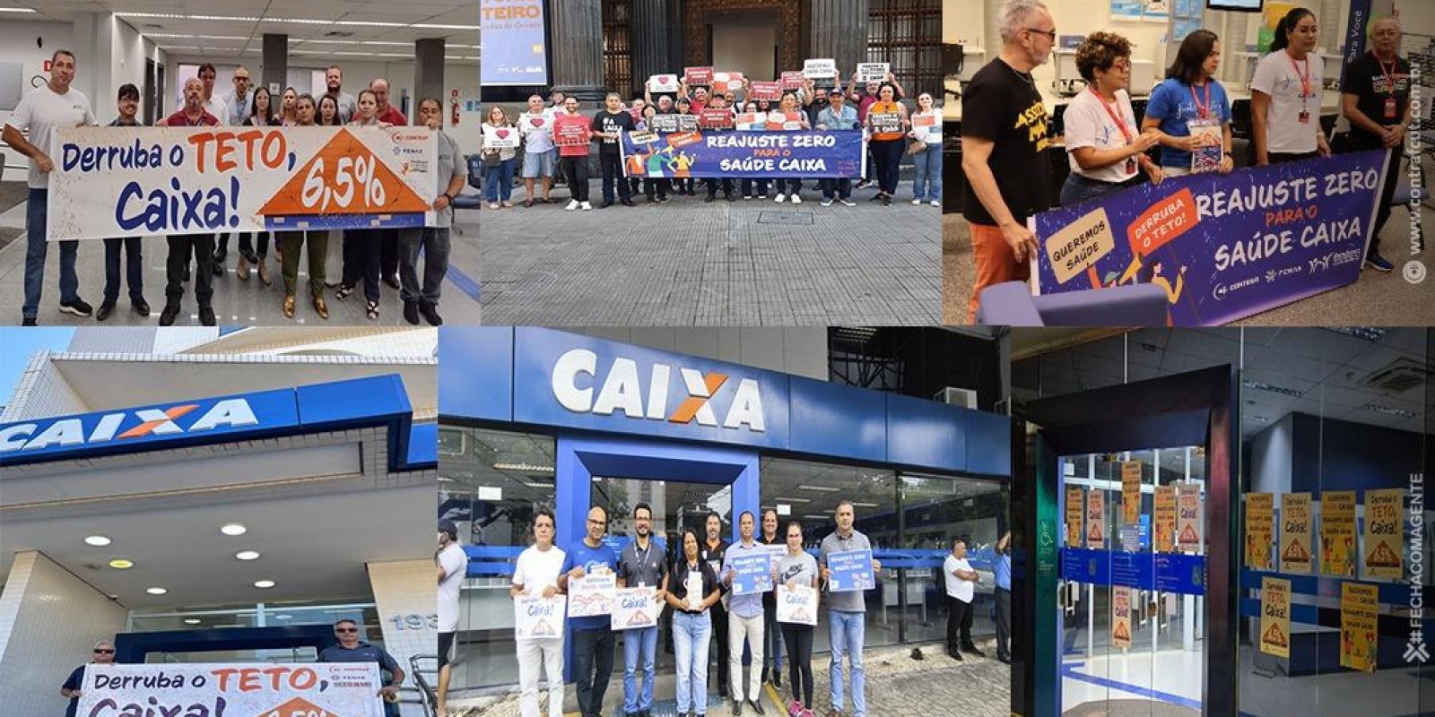 Caixa: Empregados dizem não a reajustes nas mensalidades do Saúde Caixa Caixa: Empregados dizem não a reajustes nas mensalidades do Saúde Caixa