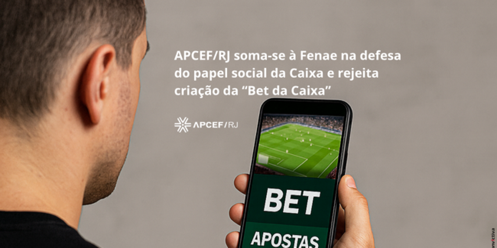 APCEF/RJ soma-se à Fenae na defesa do papel social da Caixa e rejeita criação da “Bet da Caixa” APCEF/RJ soma-se à Fenae na defesa do papel social da Caixa e rejeita criação da “Bet da Caixa”