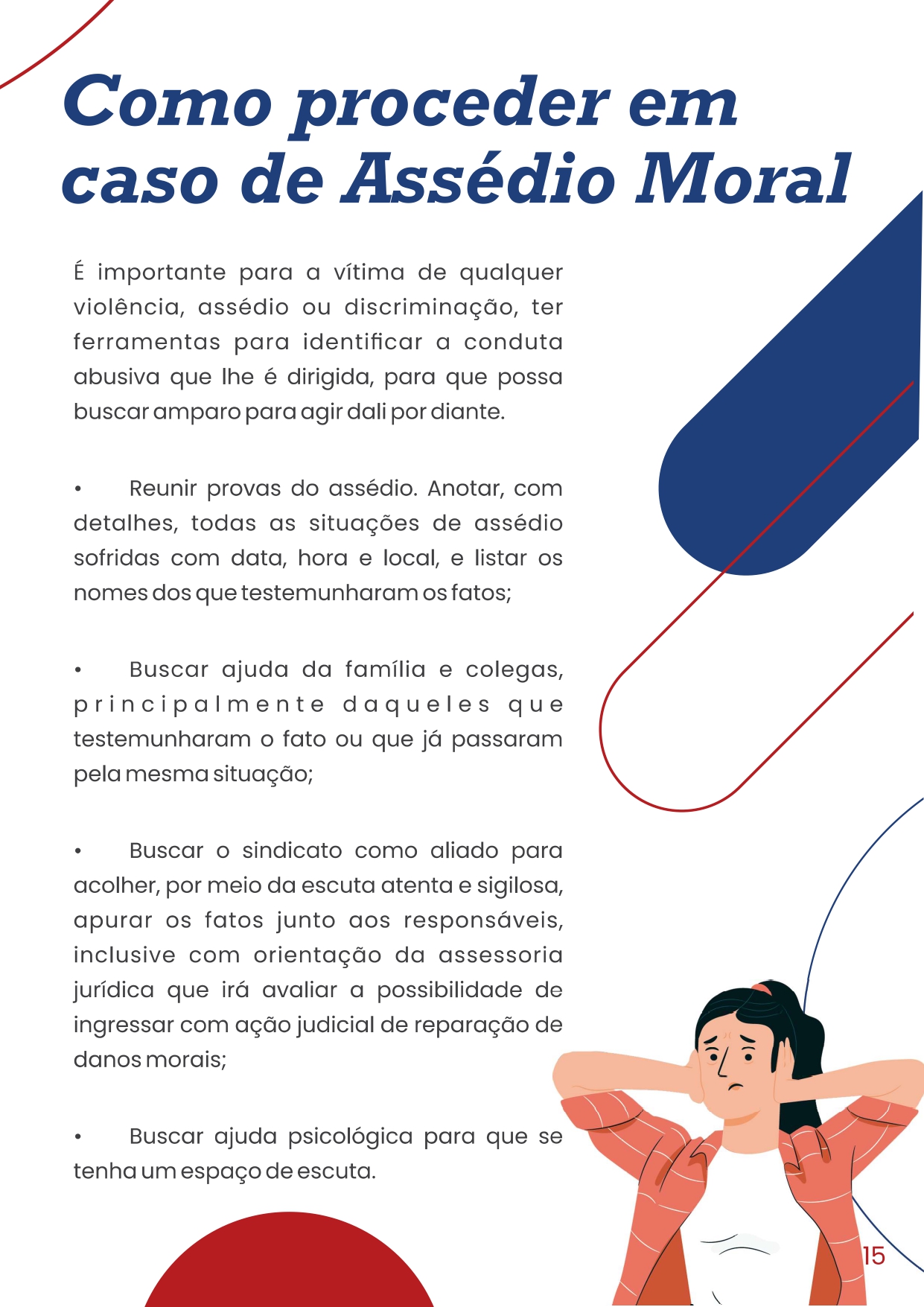 Página 15 da cartilha Saúde Caixa