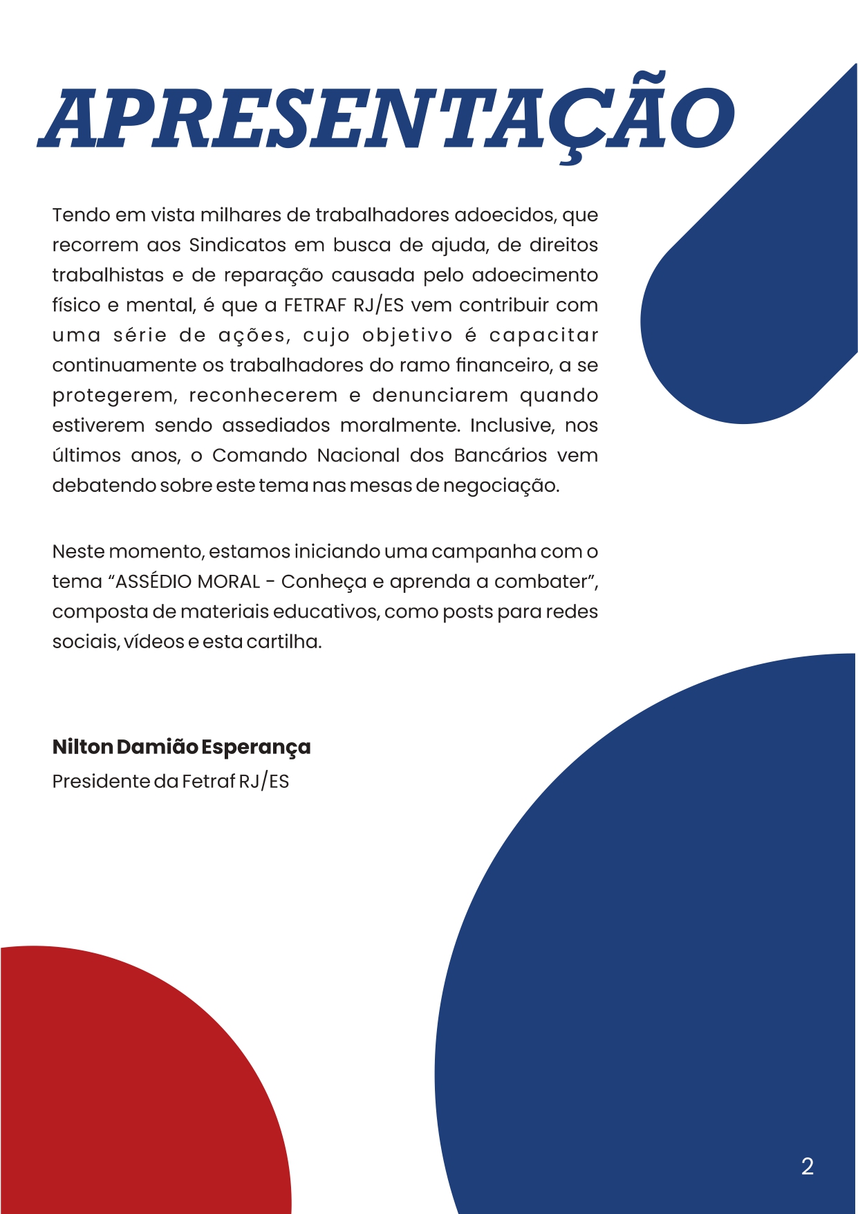 Página 2 da cartilha Saúde Caixa
