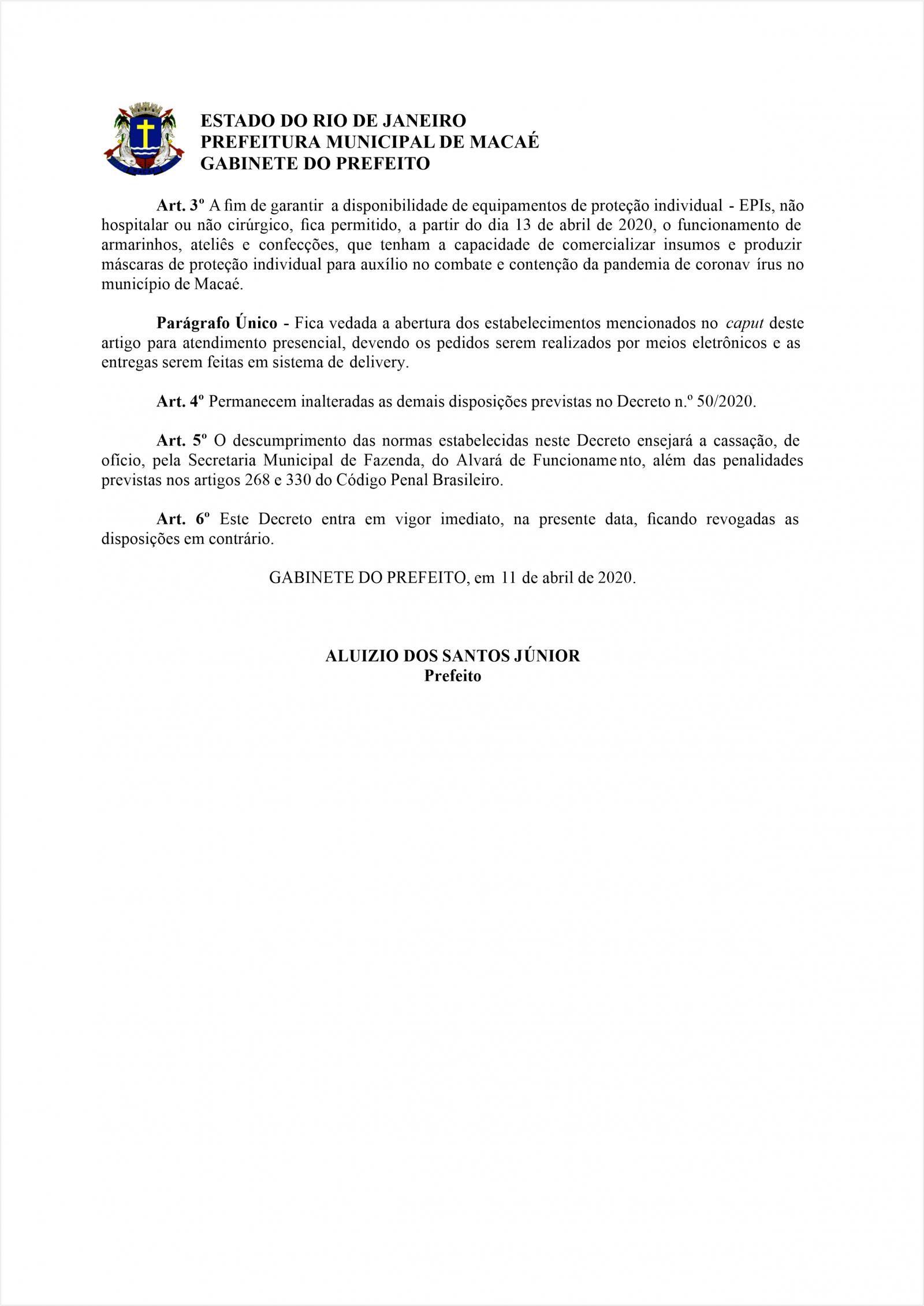 Decreto 51/2020