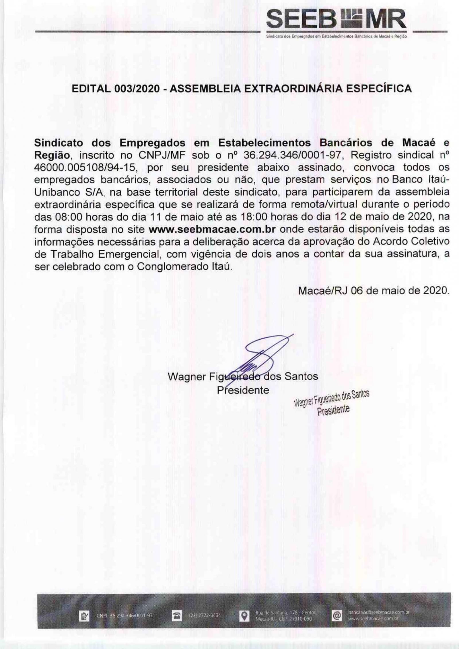 Bancários vão deliberar sobre o acordo com o Itaú Unibanco