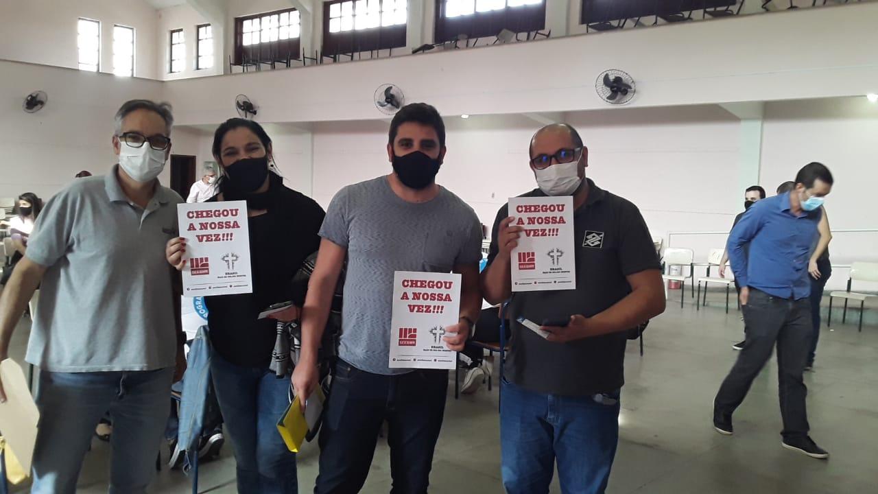 É HOJE  05/08 o dia da vacinação para a categoria bancária em Macaé