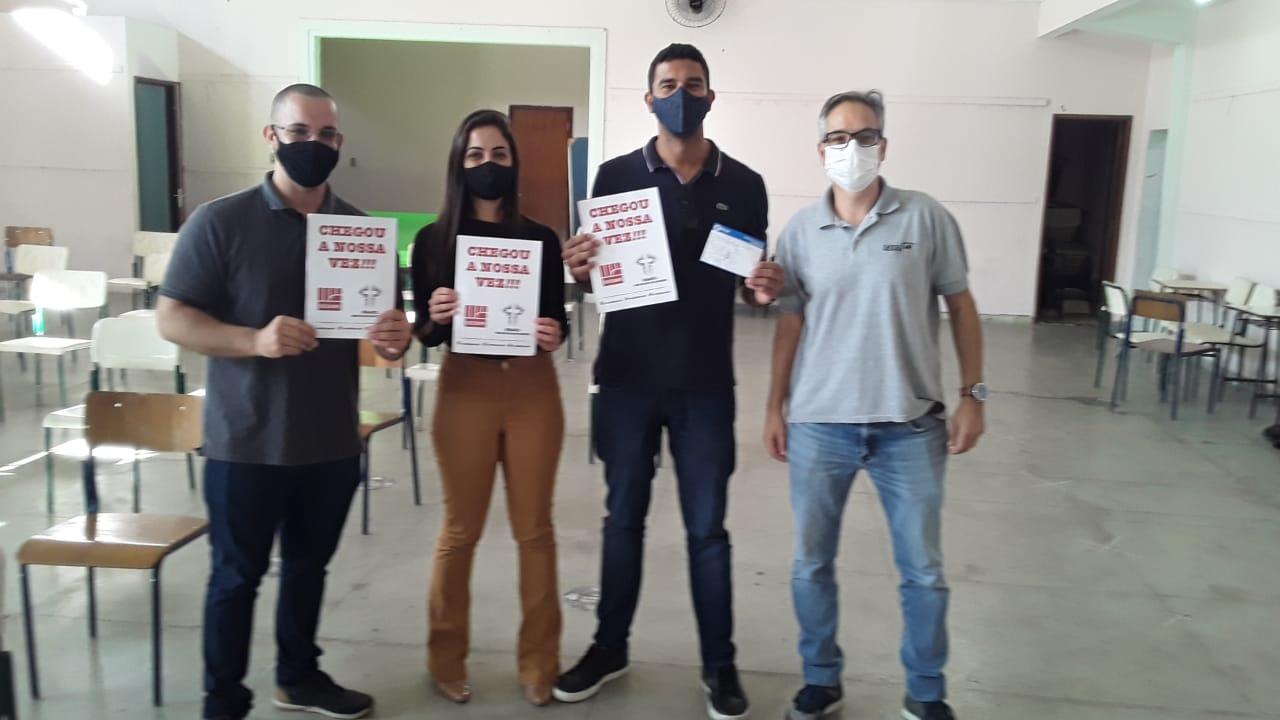 É HOJE  05/08 o dia da vacinação para a categoria bancária em Macaé