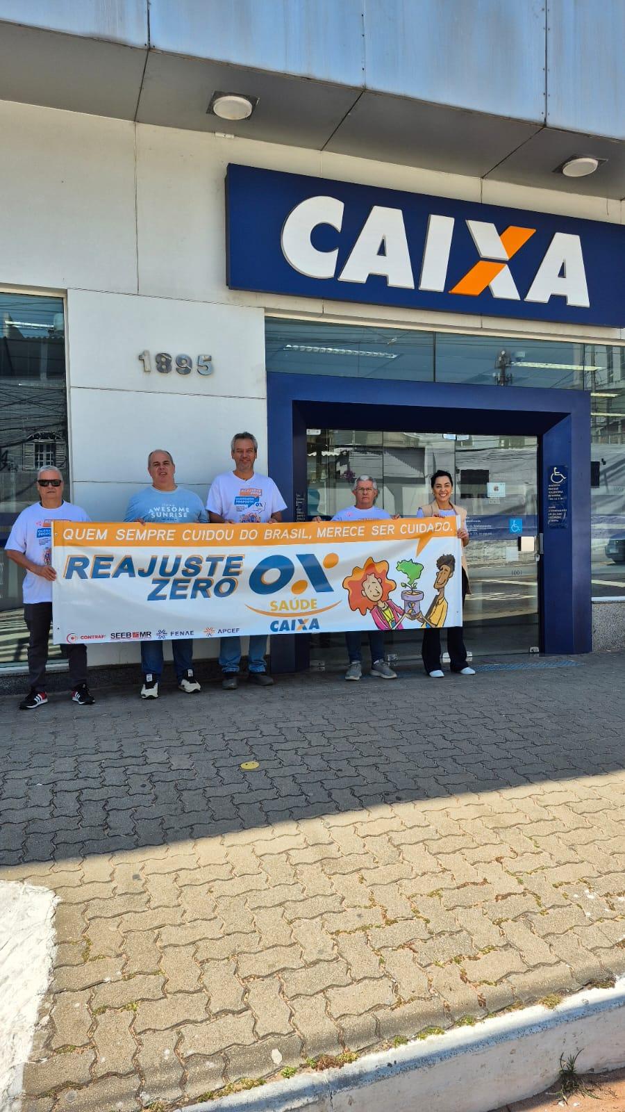 Negociação cancelada: Proposta inaceitável da Caixa gera fortes manifestações em todo o país