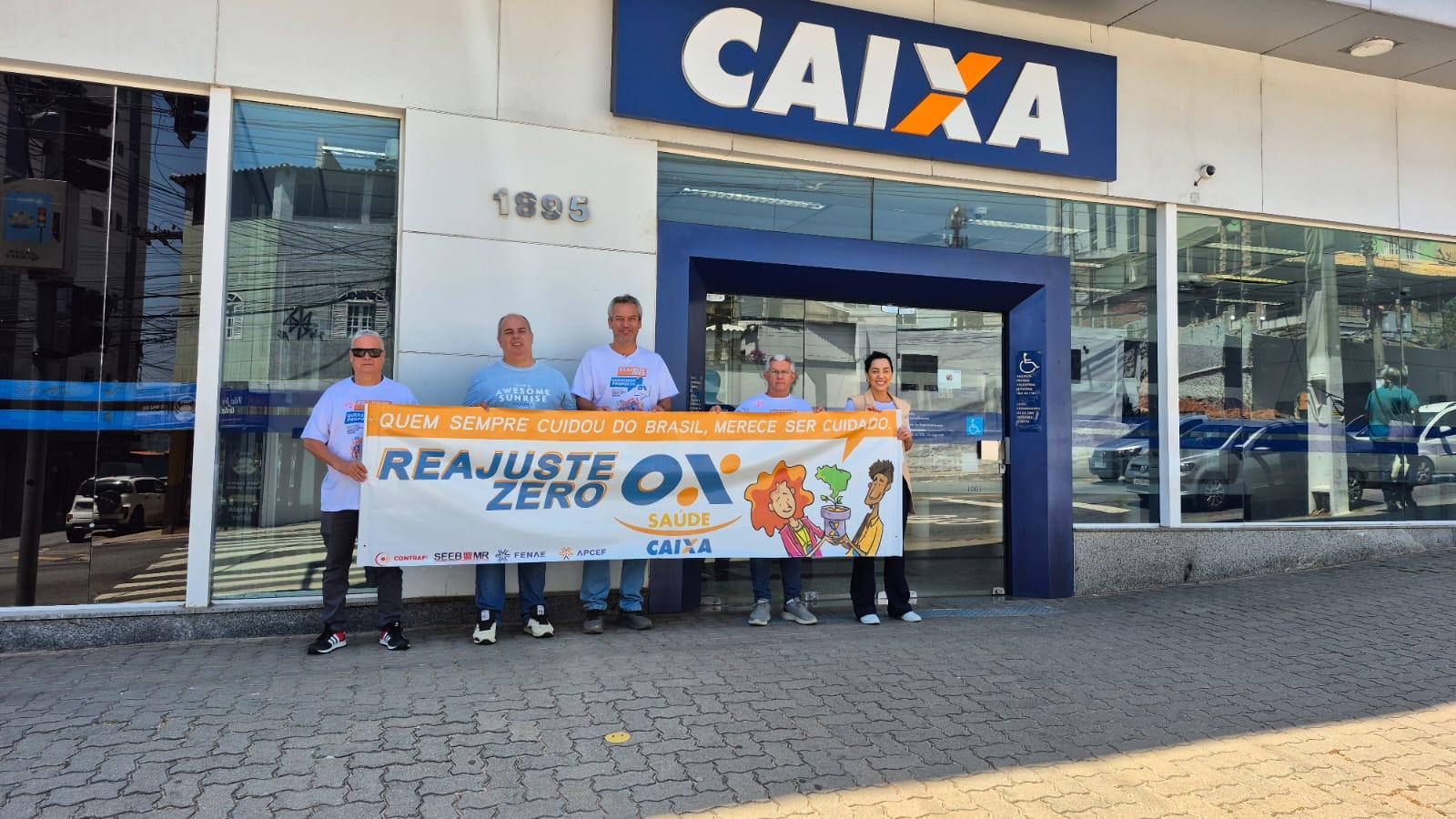 Negociação cancelada: Proposta inaceitável da Caixa gera fortes manifestações em todo o país
