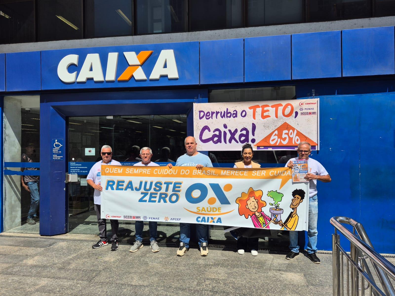 Negociação cancelada: Proposta inaceitável da Caixa gera fortes manifestações em todo o país
