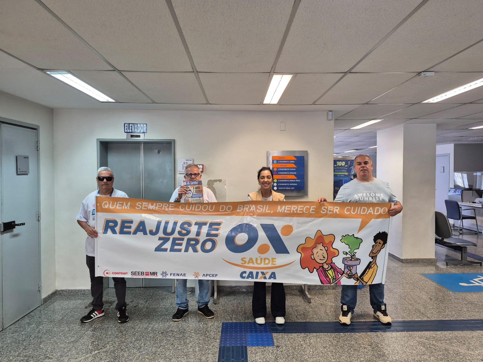 Negociação cancelada: Proposta inaceitável da Caixa gera fortes manifestações em todo o país