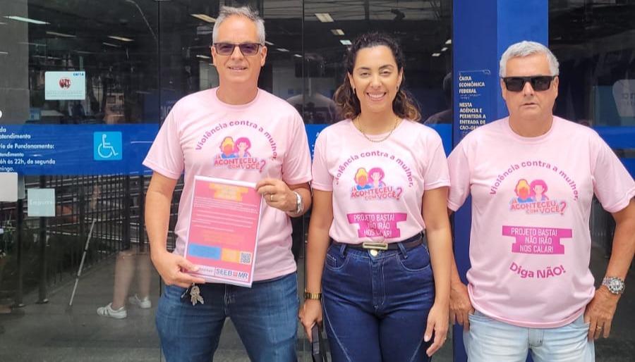 Sindicato dos Bancários de Macaé e Região se une à Luta Nacional pela Vida das Mulheres