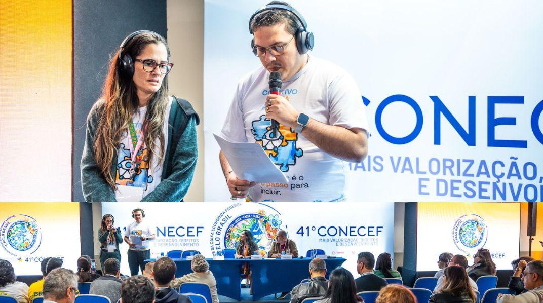 41º Conecef destaca inclusão de pessoas autistas e homenageia companheiros que marcaram a luta dos empregados da Caixa